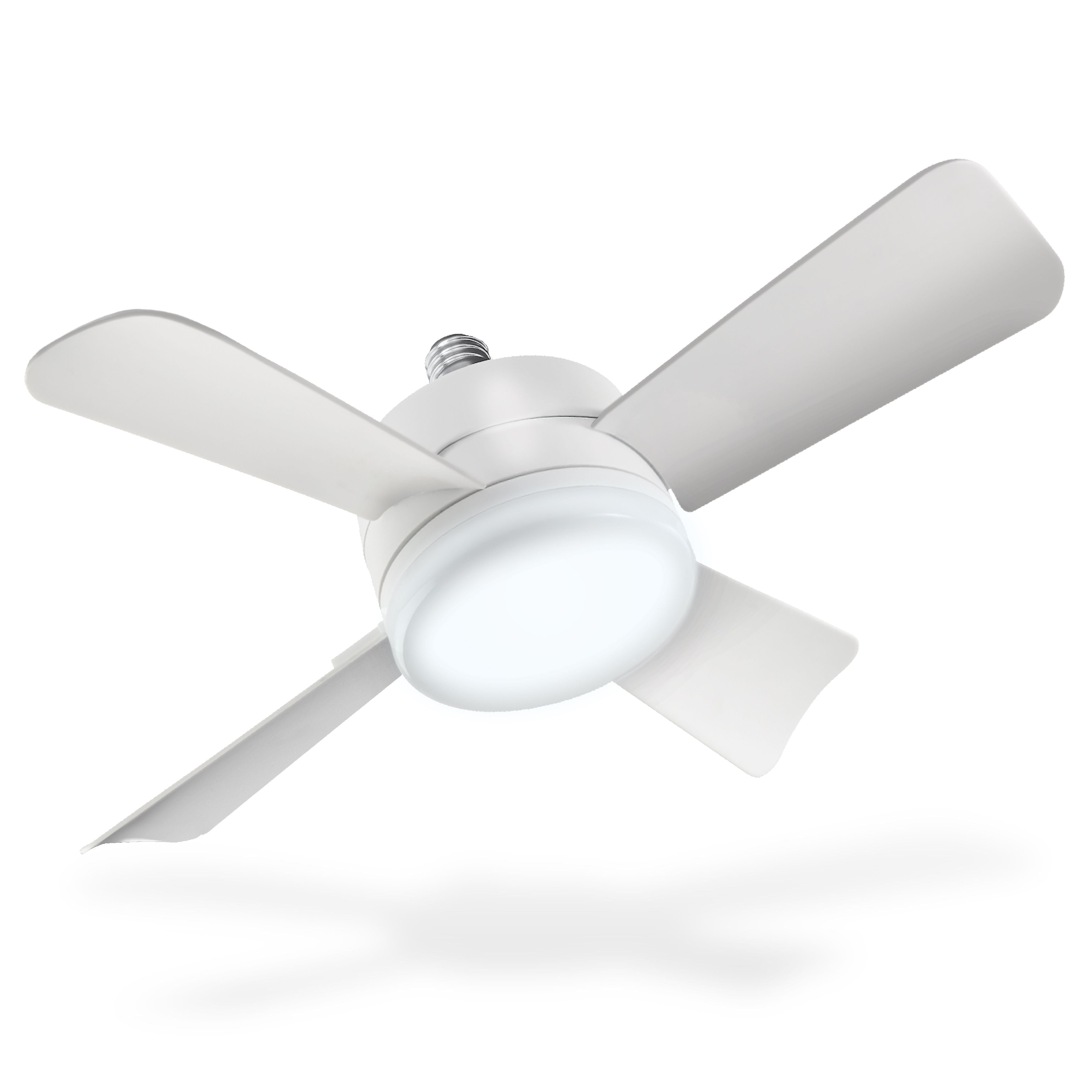 Socket fan 2-in-1 Portable Ceiling Fan & Light